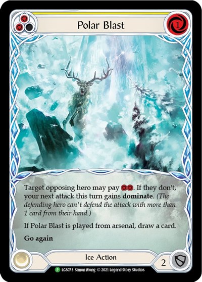 Polar Blast Yellow