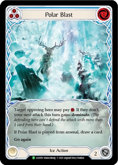 Polar Blast Blue