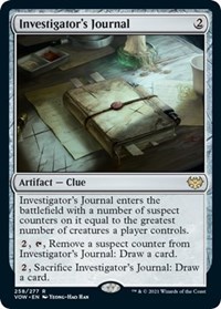 Investigator's Journal (Innistrad: Crimson Vow)