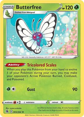 Butterfree - SWSH08: Fusion Strike - Pokemon - TCGplayer.com
