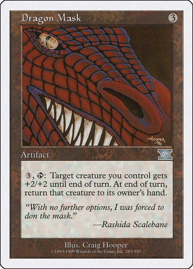 Dragon Mask - Classic Sixth Edition - Magic: The Gathering