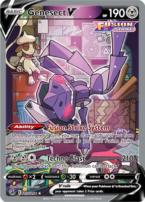 GENERATIONS,THE RAMPAGE,FANTASTICS,BALL… Genesect V (Alternate Full Art) - SWSH08: Fusion Strike