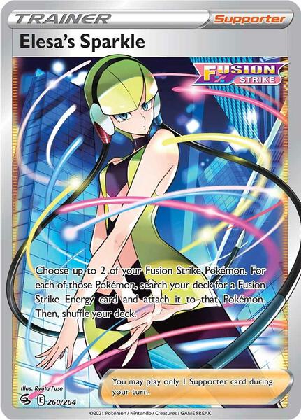 fusion strike rare card list Salazzle GX 151/147 Rainbow Holo Secret Rare Pokemon Card Near Mint main image 0
