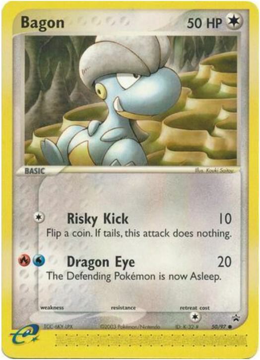 Bagon - 50/97 (Black Star) 50/97 from Nintendo Promos