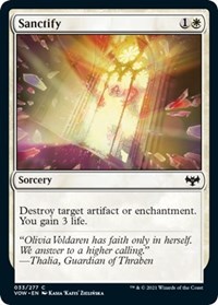 Sanctify (Innistrad: Crimson Vow)