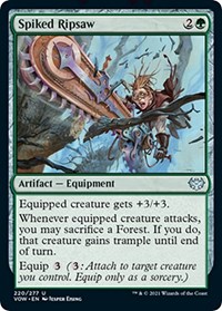 Spiked Ripsaw (Innistrad: Crimson Vow)