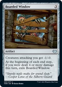 Boarded Window (Innistrad: Crimson Vow)