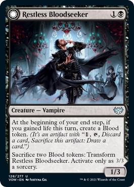 best blood token cards mtg Crystal of Altar Cave main image 1