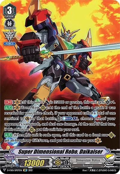 Super Dimensional Robo, Daikaiser (SP)