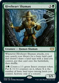 Hiveheart Shaman - Innistrad: Crimson Vow - Magic: The Gathering card