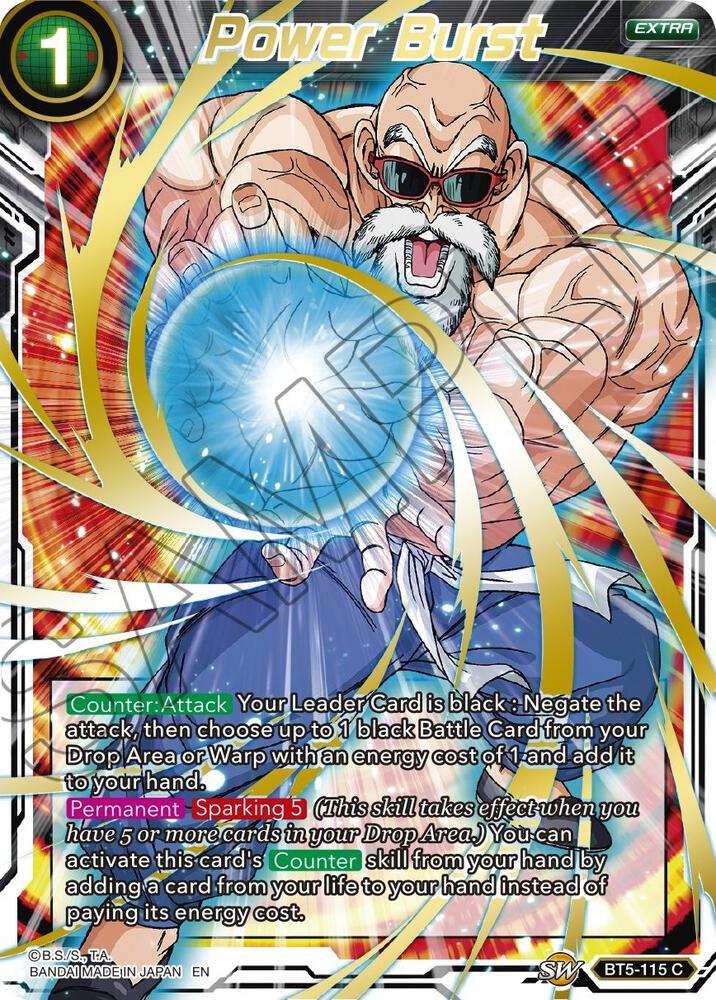 Power Burst (Gold Stamped) #BT5-115 — Mythic Booster