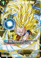 SS3 Son Goku, the Last Straw (Gold Stamped) - Mythic Booster
