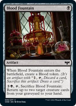 Blood Fountain - Innistrad: Crimson Vow - Magic: The Gathering - TCGplayer.com Blood Fountain - Innistrad: Crimson Vow - Magic: The Gathering - TCGplayer.com