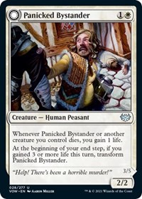 Panicked Bystander - Innistrad: Crimson Vow - Magic: The Gathering card