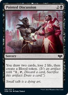 Pointed Discussion - Innistrad: Crimson Vow - Magic: The Gathering Pointed Discussion - Innistrad: Crimson Vow - Magic: The Gathering