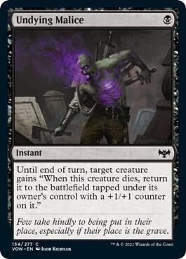 Undying Malice - Innistrad: Crimson Vow - Magic: The Gathering -  TCGplayer.com