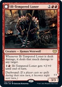 Ill-Tempered Loner (Innistrad: Crimson Vow)