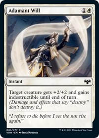 Adamant Will (Innistrad: Crimson Vow)