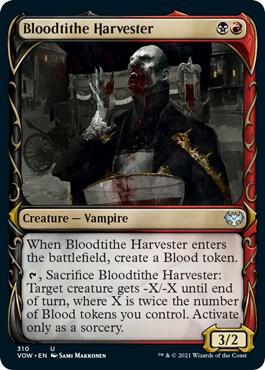 Bloodtithe Harvester (Showcase) - Innistrad: Crimson Vow - Magic