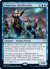 Imperious Mindbreaker - Commander: Innistrad: Crimson Vow - Magic: The Gathering card