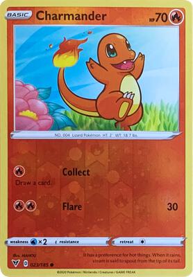 Charmander - 023/185 (Reverse Cosmos Holo)