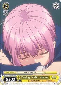 Dozing, Ichika Nakano (5HY/W83-TE09 TD) card