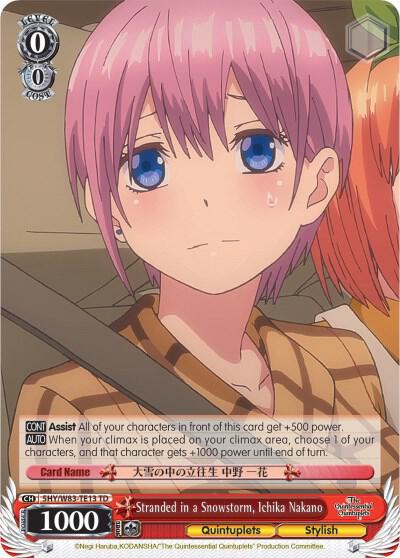 Stranded in a Snowstorm, Ichika Nakano