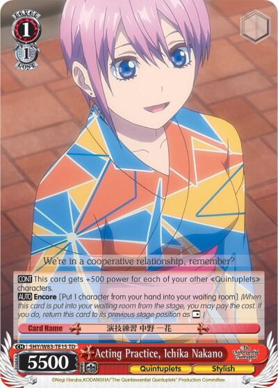 Acting Practice, Ichika Nakano