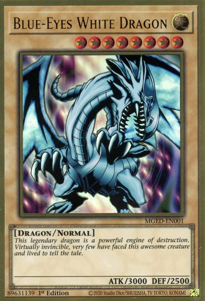 Blue-Eyes White Dragon - Maximum Gold: El Dorado - YuGiOh