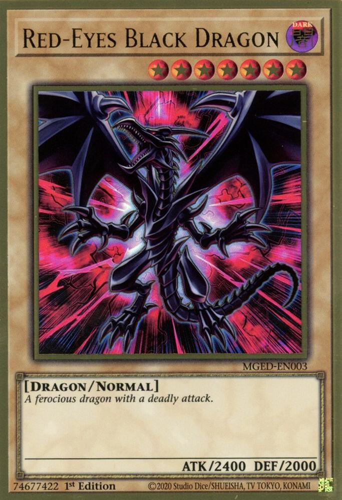 Red-Eyes Black Dragon - Maximum Gold: El Dorado - YuGiOh