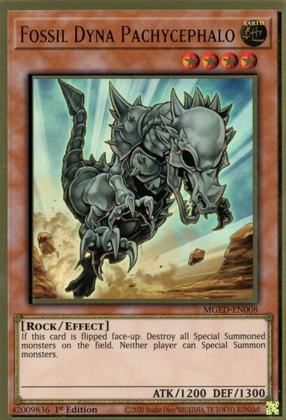 Fossil Dyna Pachycephalo - Maximum Gold: El Dorado - YuGiOh