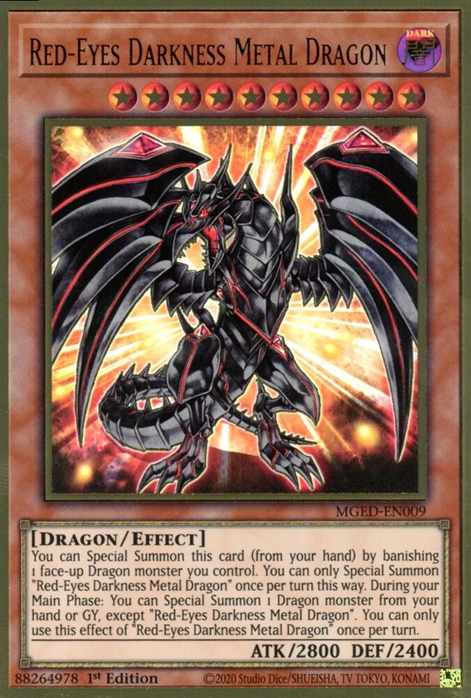 Red-Eyes Darkness Metal Dragon - Maximum Gold: El Dorado - YuGiOh