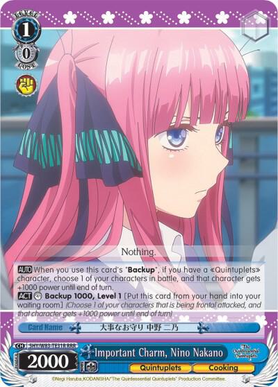 Important Charm, Nino Nakano (RRR)