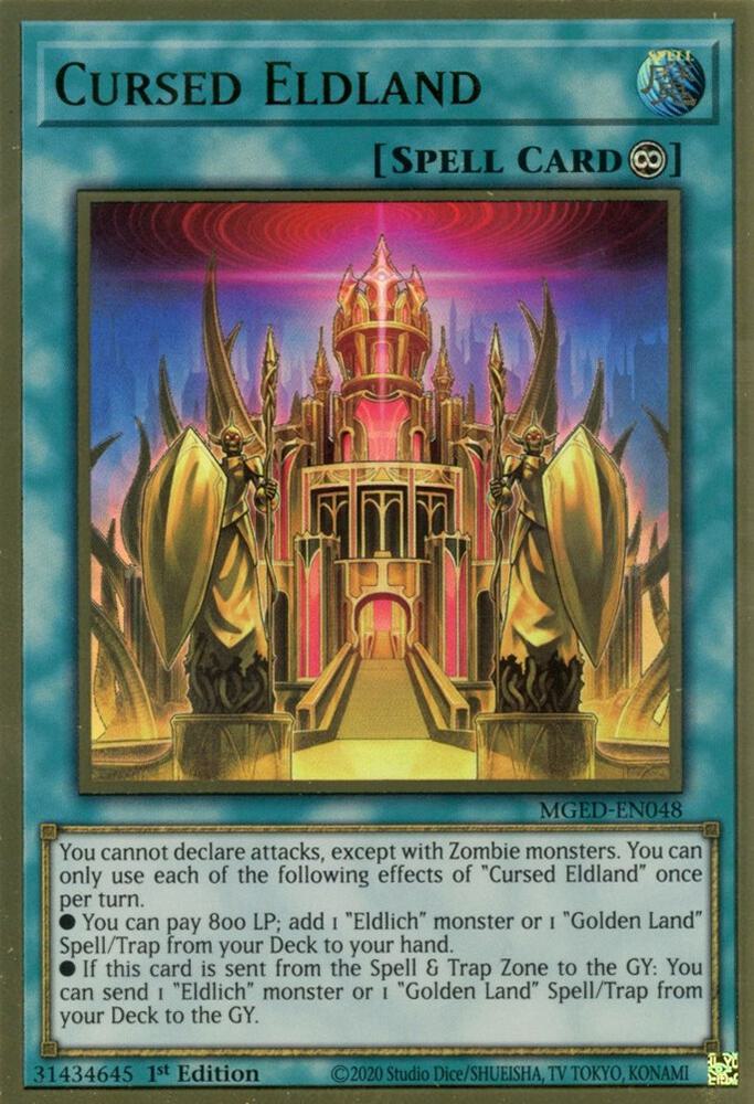 Cursed Eldland - Maximum Gold: El Dorado - YuGiOh - TCGplayer.com