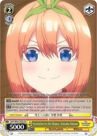Invitation to the Slopes, Yotsuba Nakano (5HY/W83-TE59 TD) card