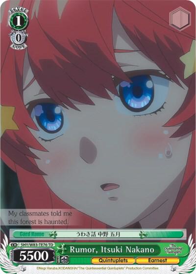 Rumor, Itsuki Nakano
