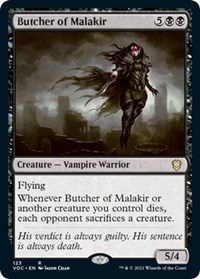 Butcher of Malakir (Commander: Innistrad: Crimson Vow)