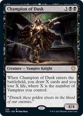 Champion of Dusk - Commander: Innistrad: Crimson Vow - Magic: The