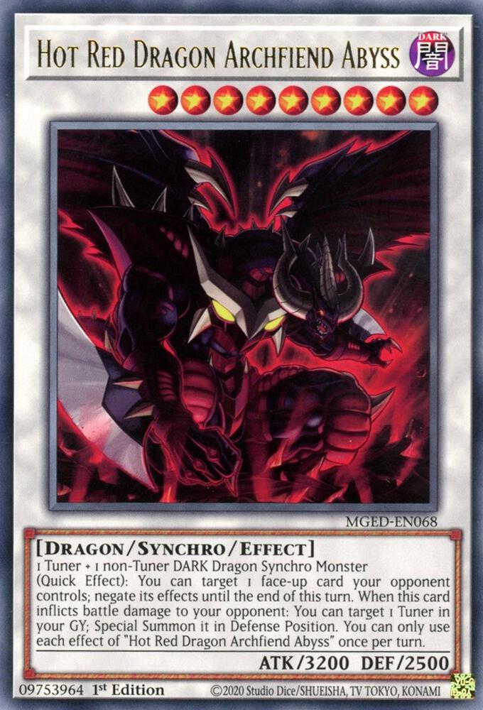 [遊戯王] としあき Hot Red Dragon Archfiend Abyss - Maximum Gold: El Dorado - YuGiOh