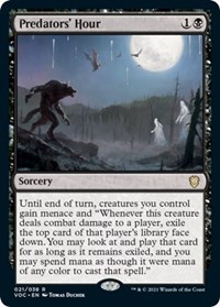 Predators' Hour (Commander: Innistrad: Crimson Vow)