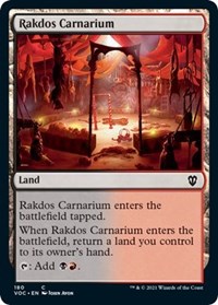 Rakdos Carnarium (Commander: Innistrad: Crimson Vow)