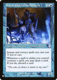 Baral, Chief of Compliance (The List Reprints)