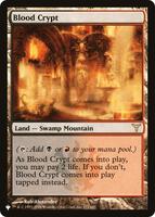 Blood Crypt - The List Reprints - Magic: The Gathering - TCGplayer.com