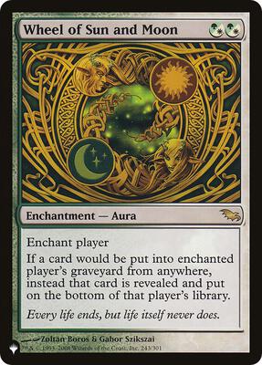 Wheel of Sun and Moon 243/301 – The List Reprints (Rare)