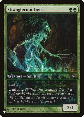 Strangleroot Geist (Game Day Promo) 127/158 – The List Reprints (Promo)