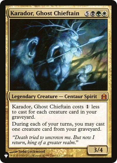 Karador Ghost Chieftain