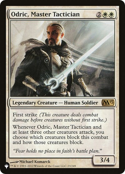 Odric Master Tactician