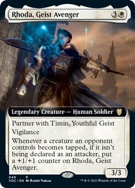 Rhoda Geist Avenger Extended Art