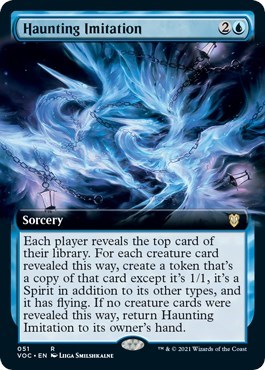 Haunting Imitation Extended Art