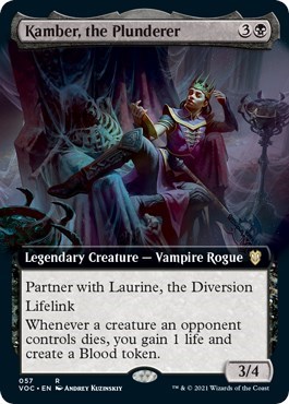 Kamber the Plunderer Extended Art